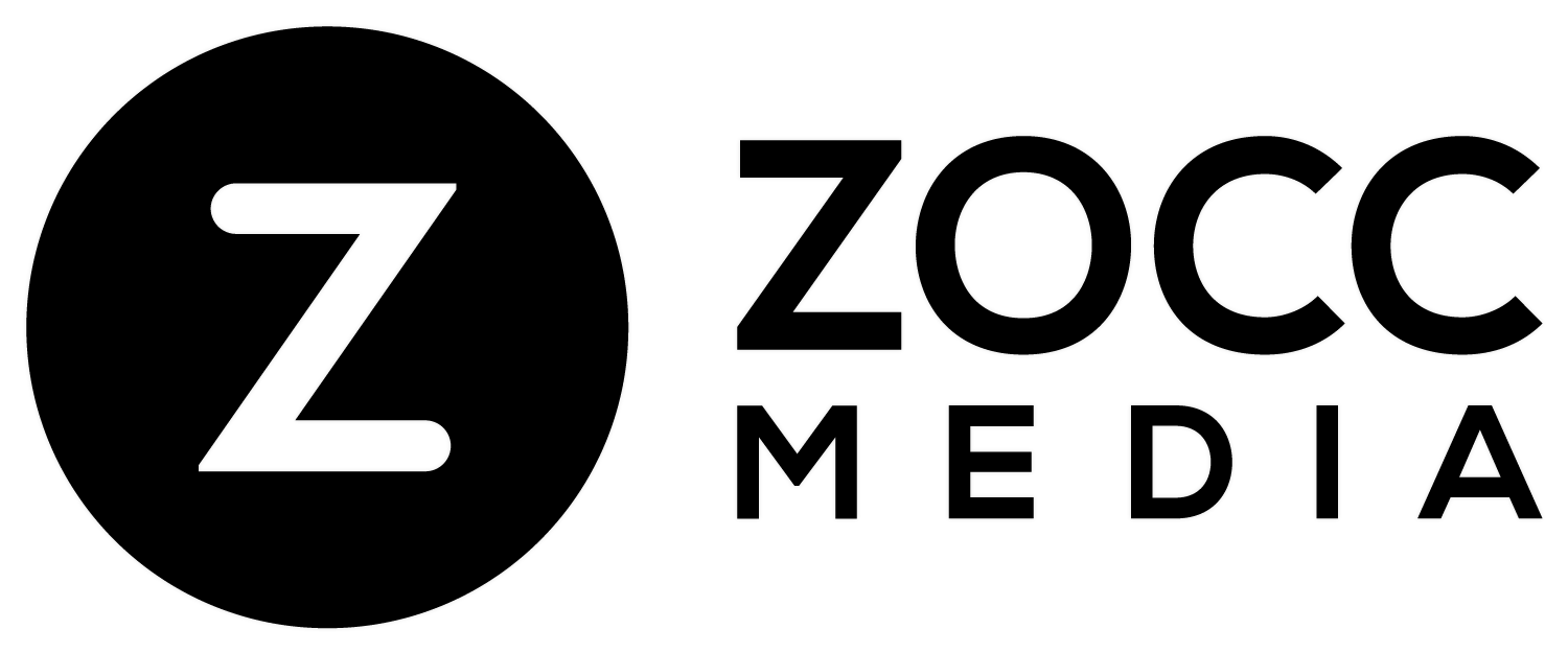 Zocc Media Primary Logo Black